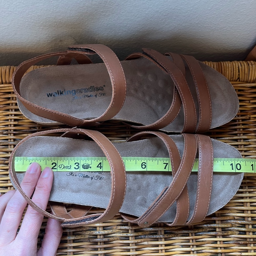 Walking Cradle Pool leather sandals - Picture 10 of 12